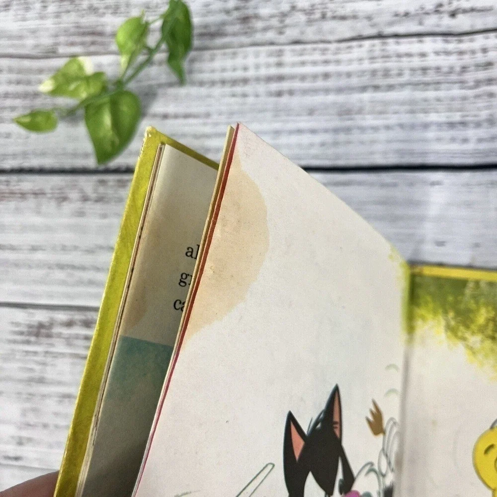Vintage Tweety and Sylvester Picnic Problems Children's Book 1970 Whitman Book